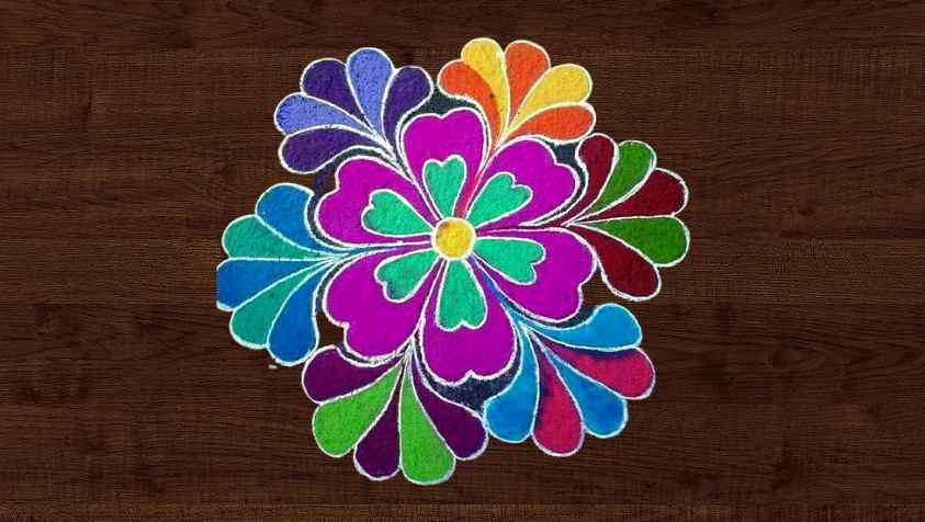 மார்கழி ஸ்பெஷல்: சிம்பிள் மார்கழி கோலங்கள் | Simple Margali Kolam Designs image