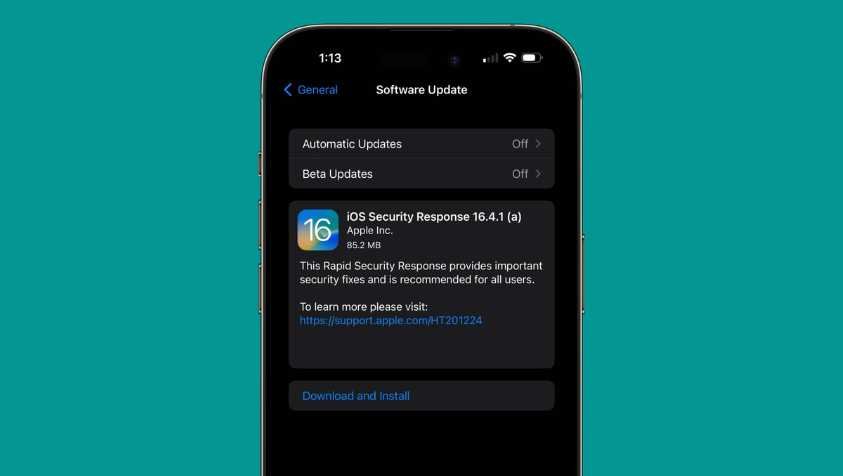 ஆப்பிள் வெளியிட்ட புதிய அப்டேட்...எந்தெந்த iphone-க்கு கிடைக்கும்? | Apple Security Response Update