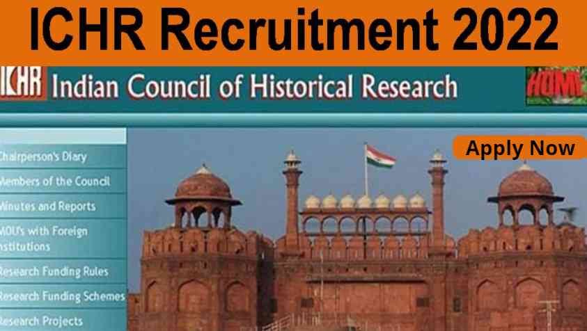 ICHR Recruitment 2022 Apply Online: மாதம் ரூ. 2 லட்சம் சம்பளத்தில் …..! உடனே அப்ளை பண்ணுங்க…..