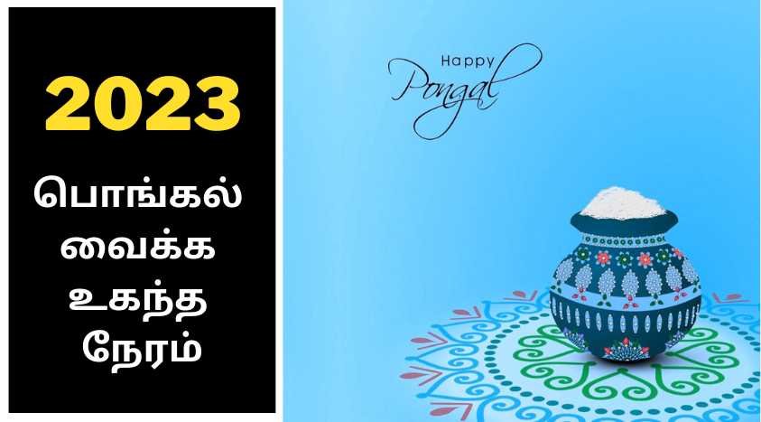 தை பொங்கல் வைக்க உகந்த நேரம் 2023 | Good Time to Celebrate Pongal 2023