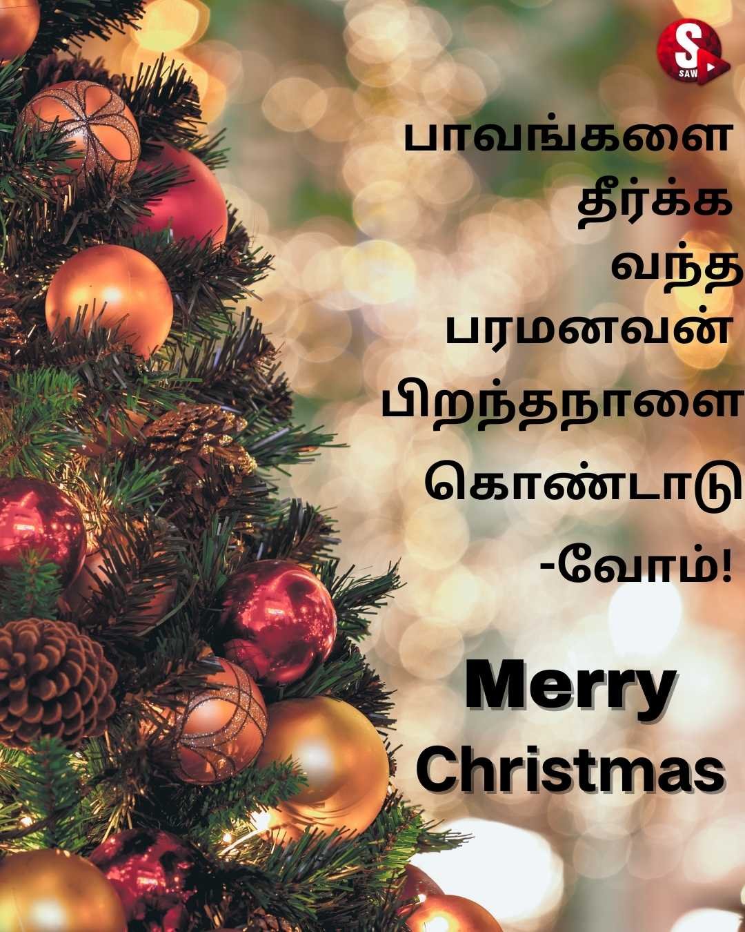 இனிய கிறிஸ்துமஸ் தின நல்வாழ்த்துக்கள் அனைவருக்கும் | Christmas Wishes in Tamil | Christmas Quotes in Tamil