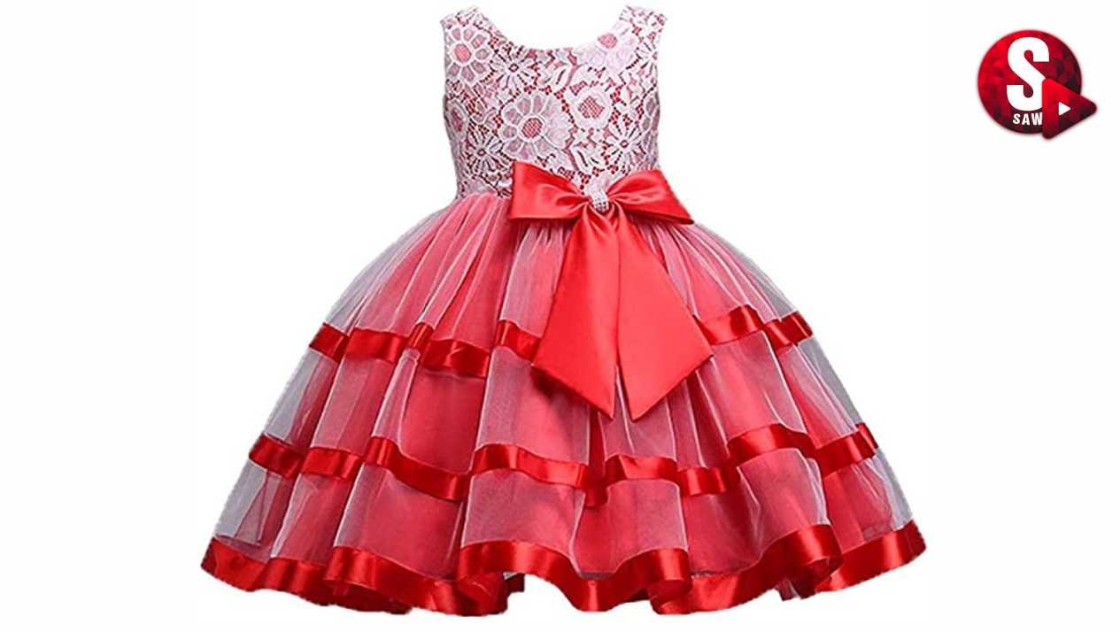 Christmas Kids Dress Collection | கண்களை பறிக்கும் பெண் குழந்தைகளுக்காண வண்ண ஆடைகள்!